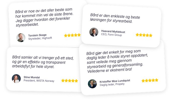 BÅRD - Kundesitater hvit