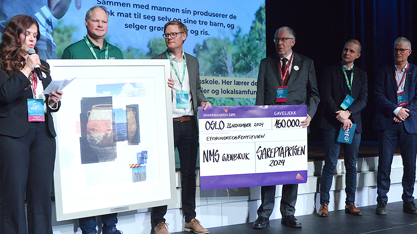 Sareptaprisen 2024. Foto: Stein Gudvangen, KPK