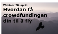 FundraisingFredag webinar: Hvordan få crowdfundingen din til å fly